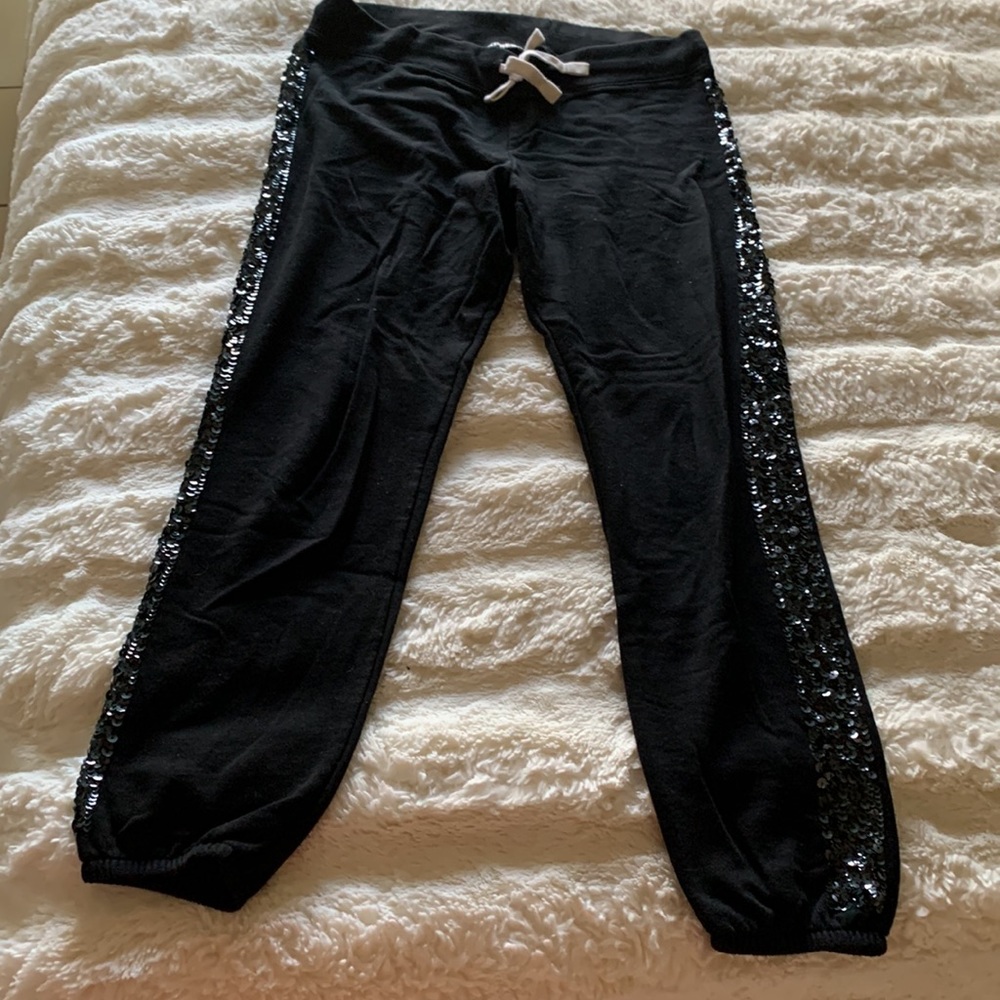 Express Capri Drawstring Pants W/Sequence Sides - image 2